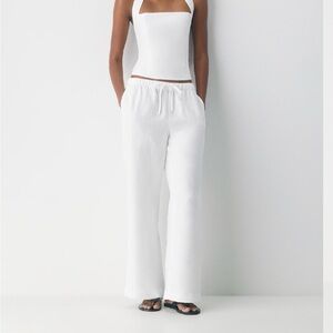 Aritzia Lodge Pant - Cruise Linen